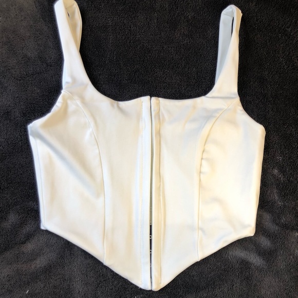 Corset crop trop sleeveless - Picture 5 of 8